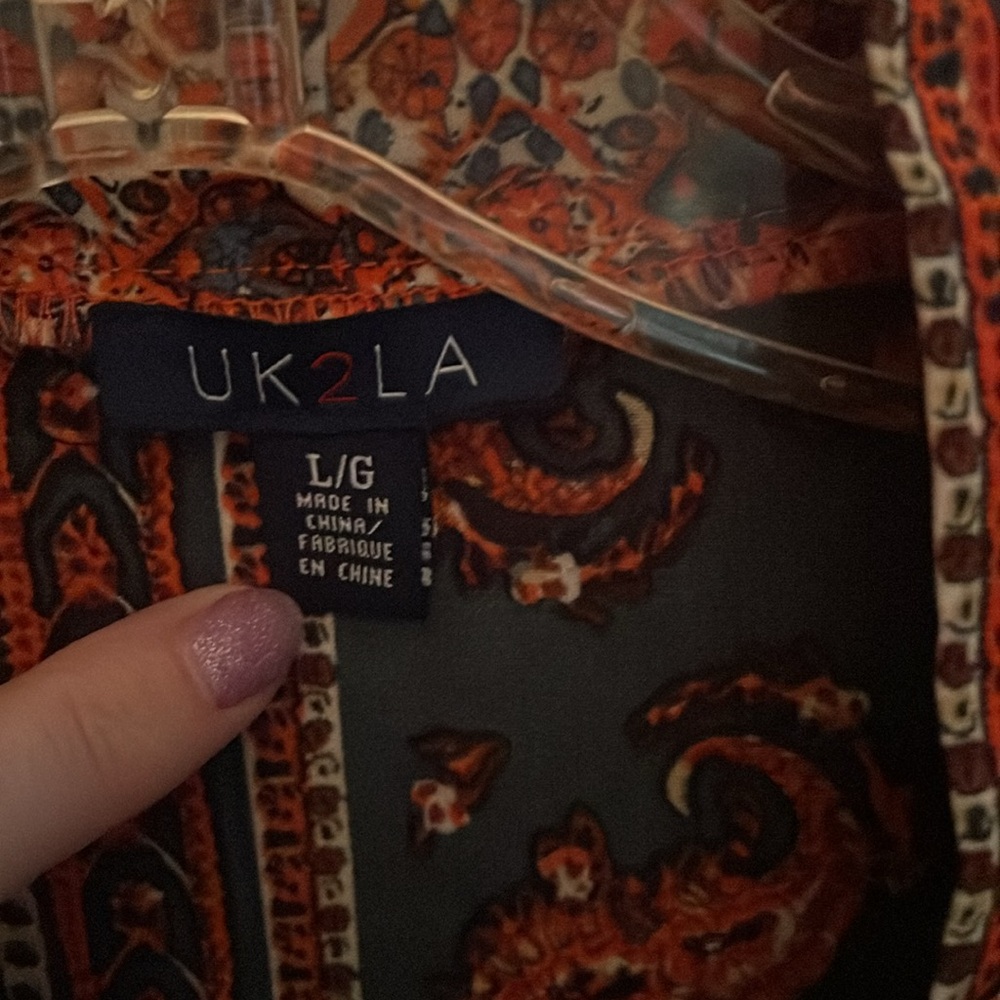 COPY - Patterned Cardigan - Picture 3 of 4